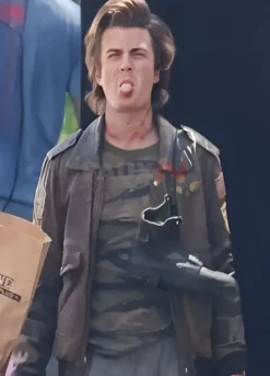 Stranger Things (Steve Harrington) Joe Keery Leather Jacket