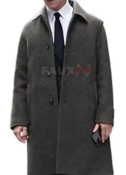 Succession Jeremy Strong (Kendall Roy) Wool Coat