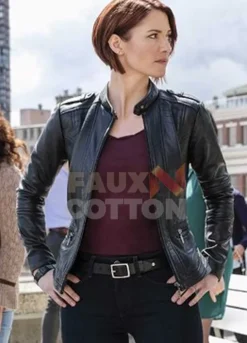 Supergirl Chyler Leigh Leather Jacket