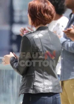 Supergirl Chyler Leigh Leather Jacket