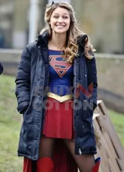 Supergirl Melissa Benoist Hood Jacket
