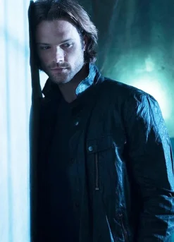 Supernatural Jared Padalecki Black Leather Jacket