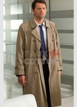 Supernatural Misha Collins Trench Coat