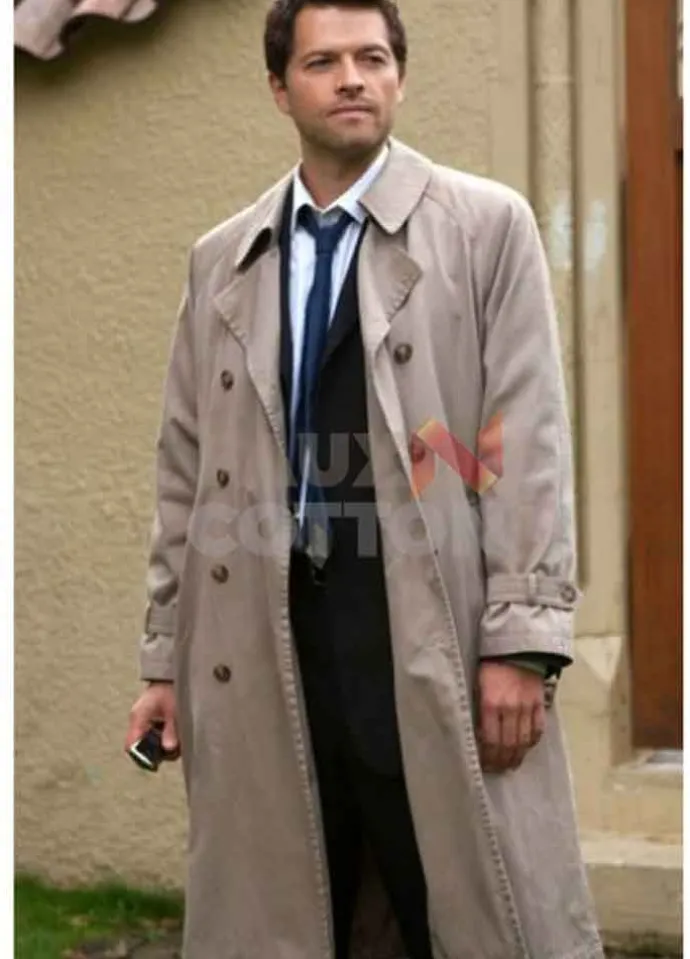 Supernatural Misha Collins Trench Coat