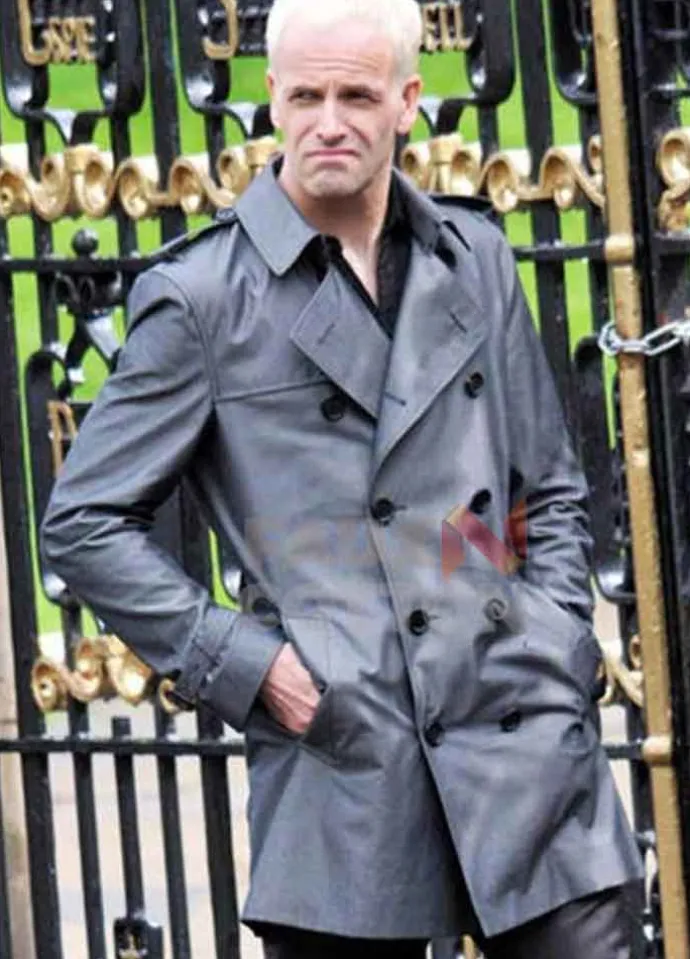 T2 Trainspotting Jonny Lee Miller Grey Coat