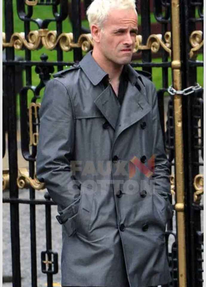 T2 Trainspotting Jonny Lee Miller Grey Coat
