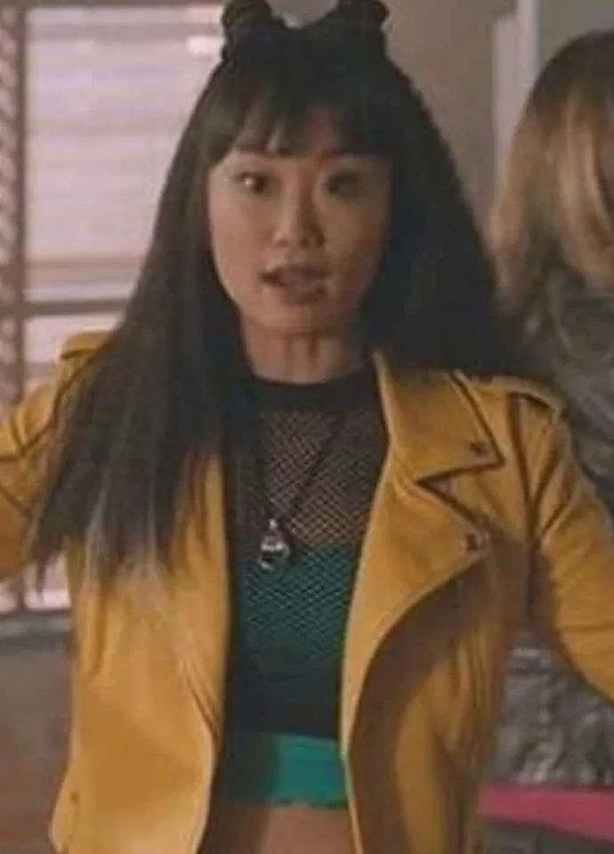 Take Two (Monica) Alice Lee Yellow Leather Jacket