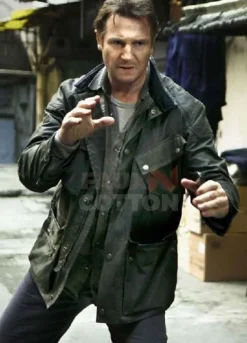 Taken 3 Liam Neeson Green Jacket