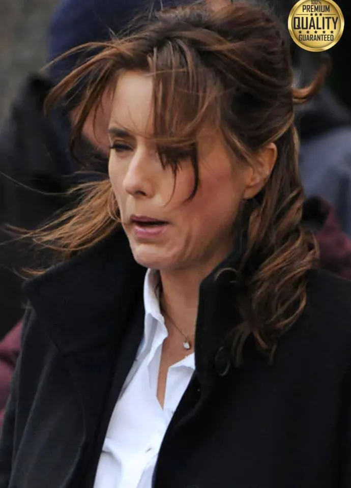 Tea Leoni Tower Heist Black Trench Coat