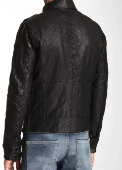 TEEN WOLF (DEREK HALE) TYLER HOECHLIN BLACK LEATHER JACKET