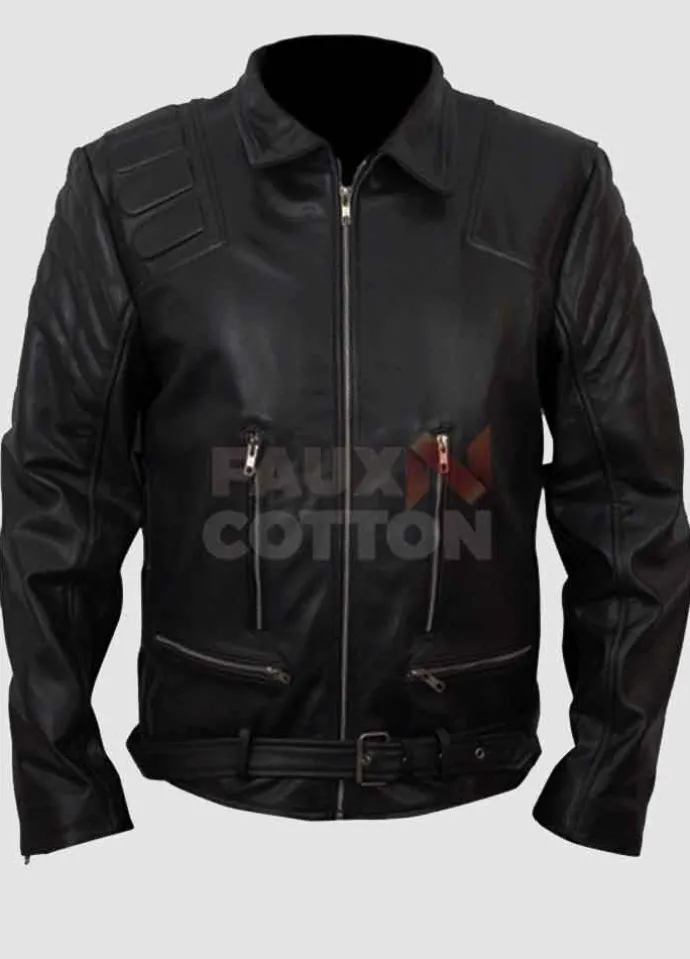 Terminator 3 Arnold Schwarzenegger Leather Jacket