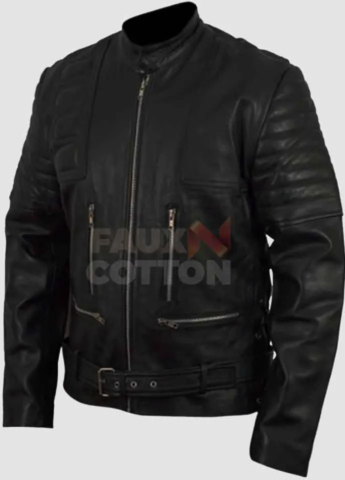 Terminator 3 Arnold Schwarzenegger Leather Jacket