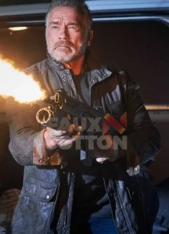 Terminator Dark Fate Arnold Schwarzenegger Jacket
