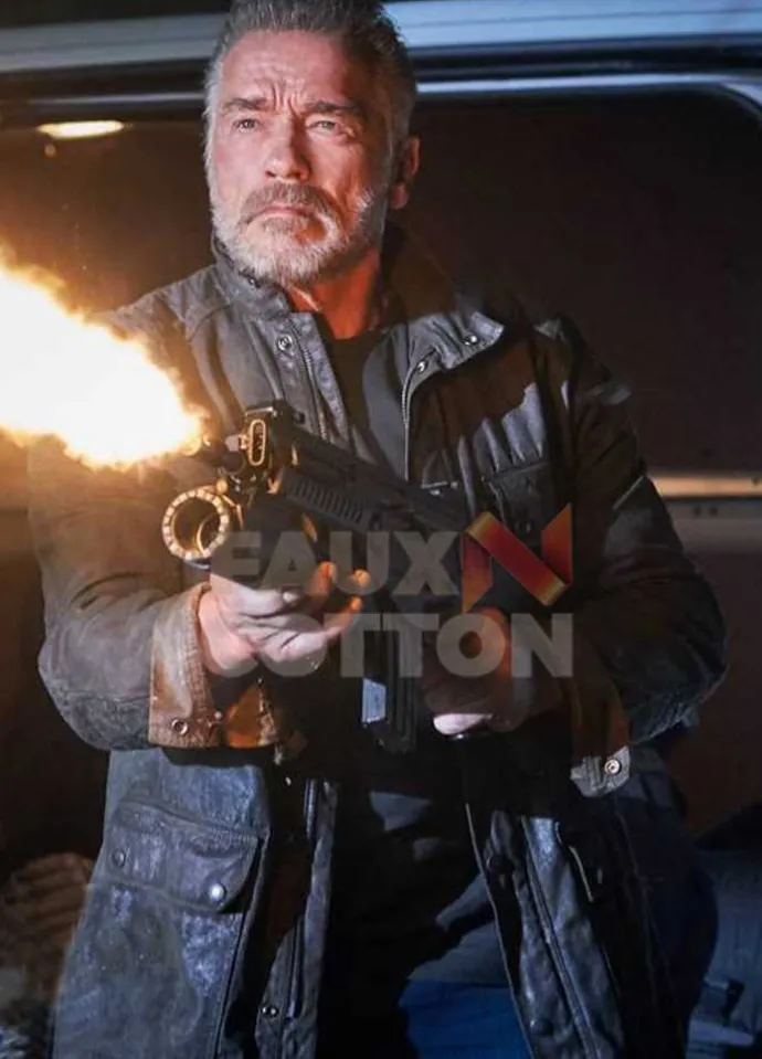 Terminator Dark Fate Arnold Schwarzenegger Jacket