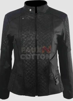 The 100 Eliza Taylor Black Leather Jacket