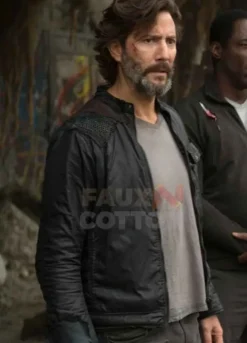 The 100 Henry Ian Cusick Leather Jacket