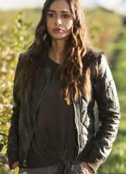 THE 100 (RAVEN REYES) LINDSEY MORGAN LEATHER JACKET