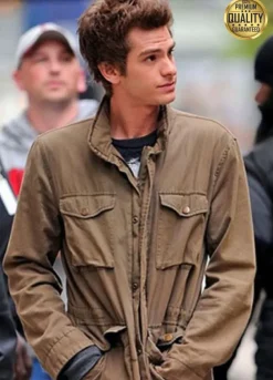 The Amazing Spiderman Andrew Garfield (Spider-man) Cotton Jacket