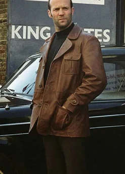 THE BANK JOB (TERRY LEATHER) JASON STATHAM LEATHER JACKET