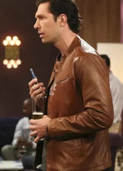 THE BIG BANG THEORY BRIAN THOMAS SMITH BROWN JACKET