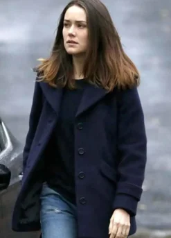 The Blacklist Elizabeth Keen  Blue Wool Jacket