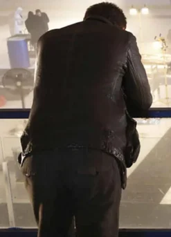 The Blacklist (Julian Gale)  Enrique Murciano Brown Leather Jacket