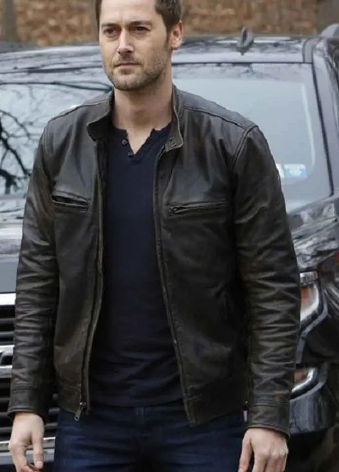 THE BLACKLIST RYAN EGGOLD LEATHER JACKET