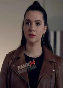 The Bold Type (Jane Sloan) Katie Stevens Brown Leather Jacket