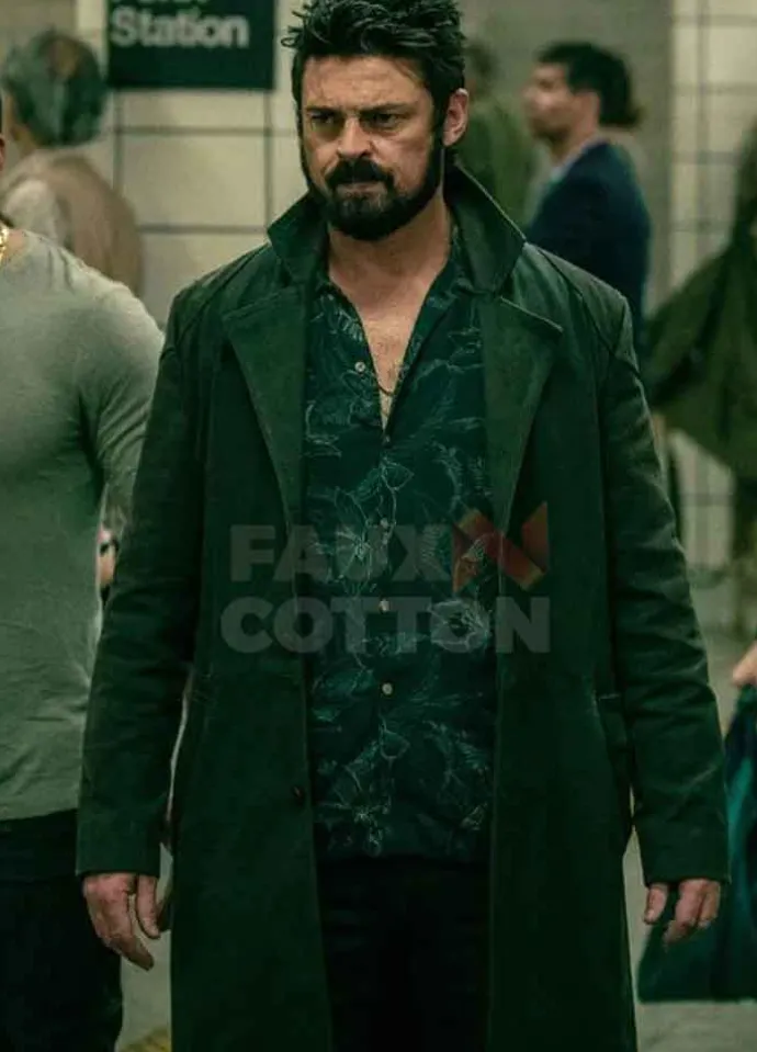 The Boys Karl Urban Black Coat
