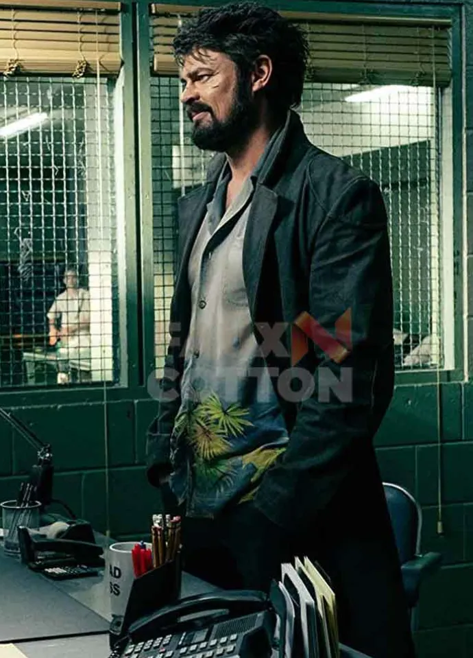 The Boys Karl Urban Black Coat