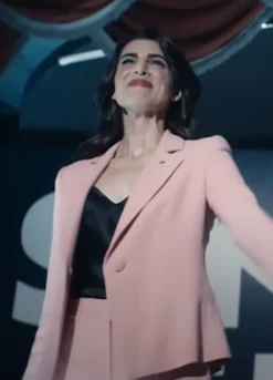 The Boys S04 Claudia Doumit Pink Blazer