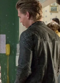 THE CARRIE DIARIES AUSTIN BUTLER BLACK JACKET