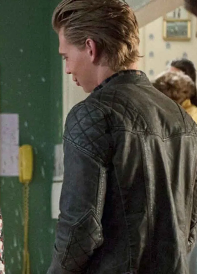 THE CARRIE DIARIES AUSTIN BUTLER BLACK JACKET