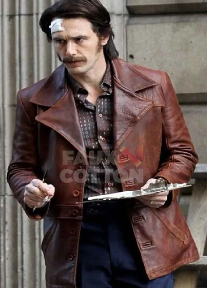The Deuce James Franco Leather Coat