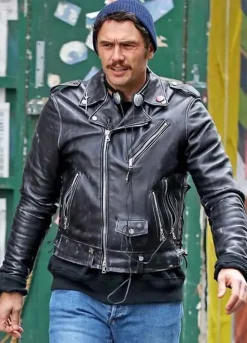 THE DEUCE (VINCENT MARTINO) JAMES FRANCO BLACK JACKET