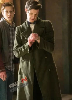 The Eleventh Hour (The Doctor) Matt Smith Green Cotton Jacket
