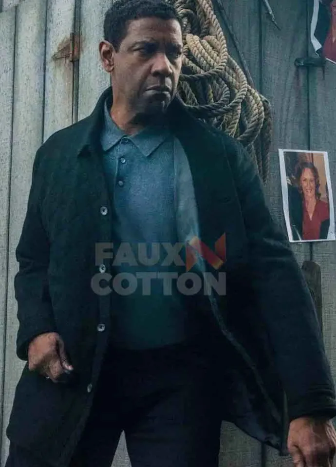 The Equalizer 2 Denzel Washington Black Coat