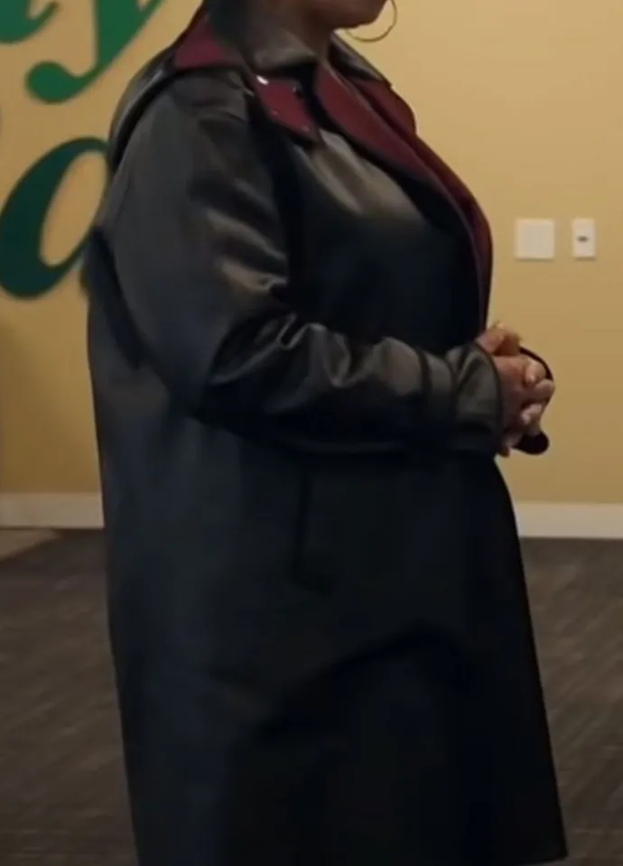The Equalizer Queen Latifah (Robyn Mccall) Leather Coat