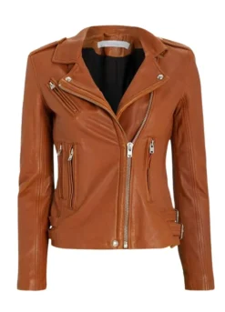 The Equalizer S02 Liza Lapira (Melody Bayani) Brown Jacket