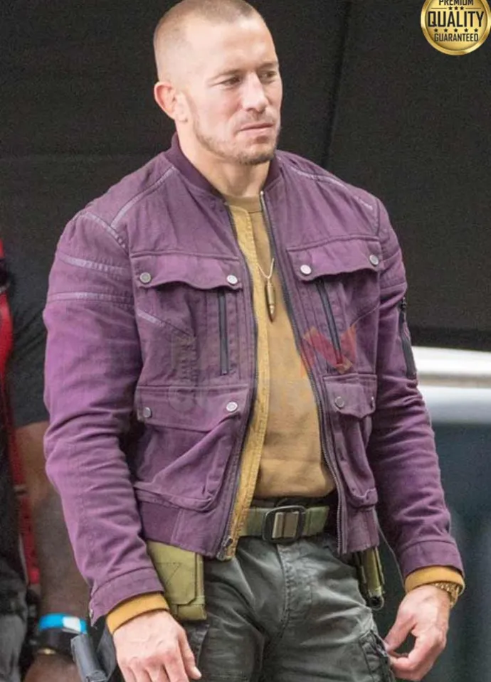 The Falcon And The Winter Soldier Batroc Purple Jacket