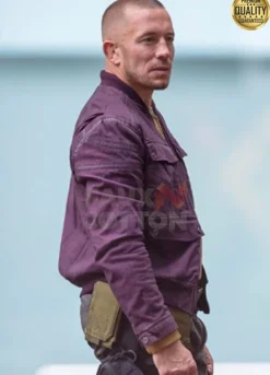 The Falcon And The Winter Soldier Batroc Purple Jacket
