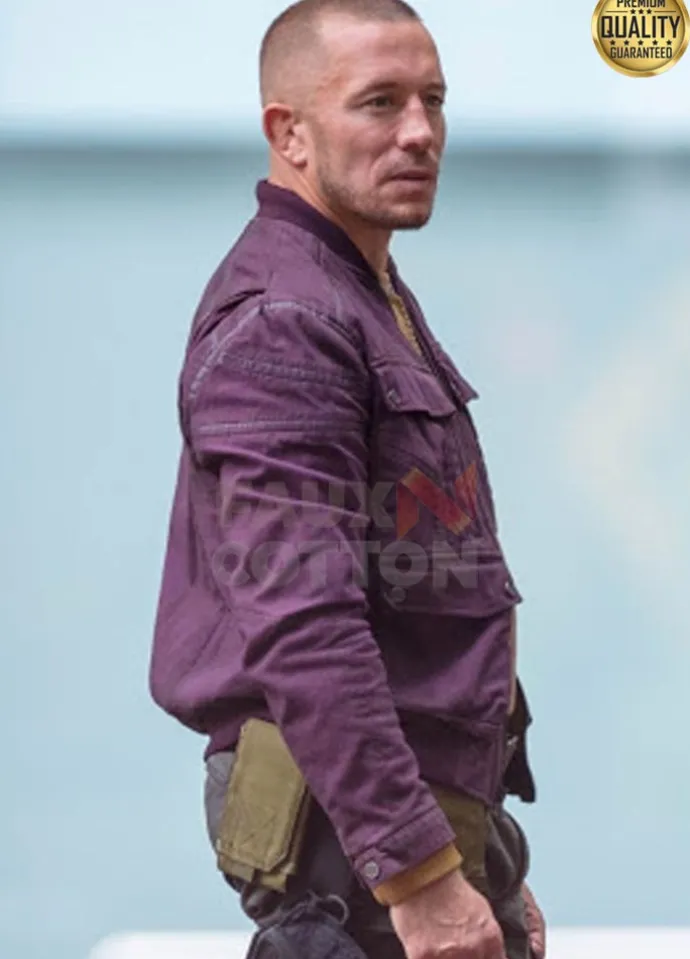 The Falcon And The Winter Soldier Batroc Purple Jacket