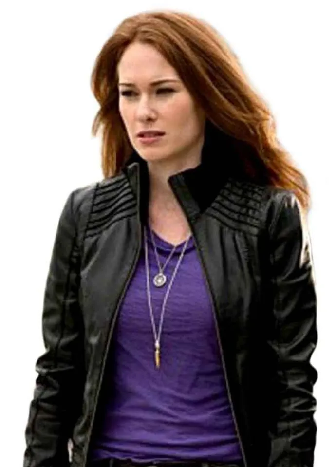 The Flash (Bette Sans Souci) Kelly Frye Leather Jacket