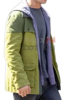 The Flash Ezra Miller (Barry Allen) Green Jacket