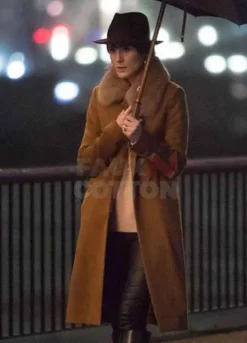 The Gentlemen Michelle Dockery (Rosalind Pearson) Brown Coat