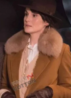 The Gentlemen Michelle Dockery (Rosalind Pearson) Brown Coat