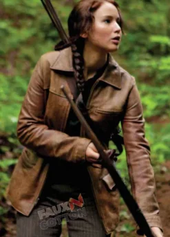 The Hunger Games (Katniss Everdeen) Jennifer Lawrence Leather Jacket