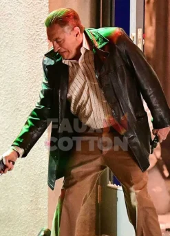 The Irishman Robert De Niro Brown Jacket