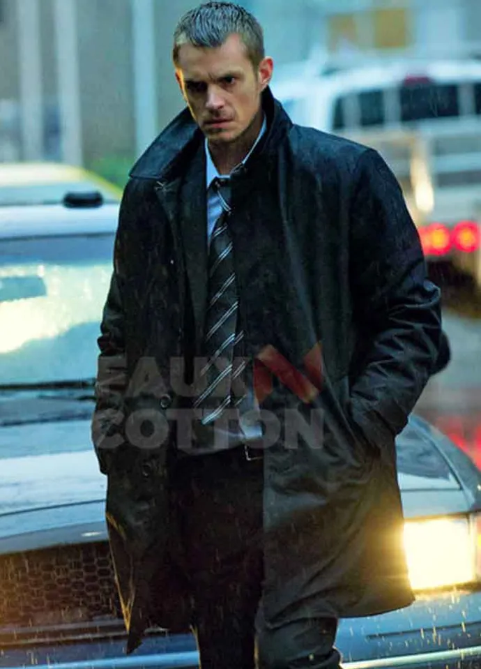 The Killing Joel Kinnaman Black Coat