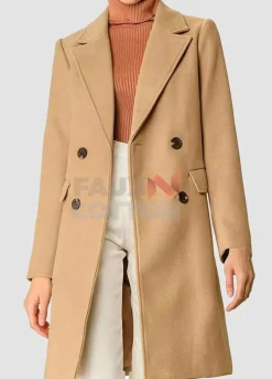 The Last Thing He Wanted Anne Hathaway Brown Coat